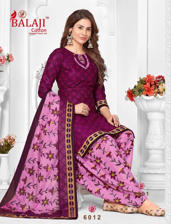 Balaji Sui Dhaga Vol-6 Cotton Dress Material 